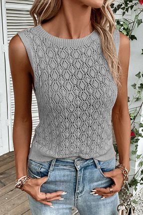 بلوز طوسی زنانه Ajurlu AQE FASHION - کد 926902630
