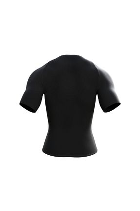تیشرت مشکی زنانه ماسکل فیت GYMREY - کد 833493740