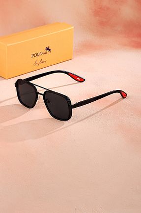 عینک آفتابی مشکی مردانه 50 polo air - کد 926923912