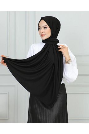 شال مشکی زنانه پلی استر Mor Kadife - کد 926922773