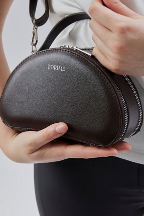 کیف دستی قهوه ای زنانه ابعاد کوچک torime - کد 921710159