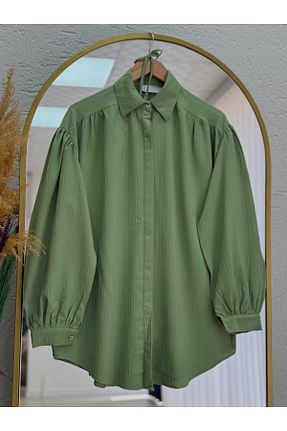 پیراهن حجاب سبز زنانه رگولار Ebrar Store - کد 926936759