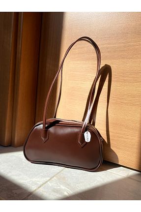 کیف دوشی قهوه ای زنانه چرم مصنوعی westbag - کد 926951064