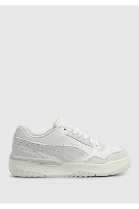 کفش اسنیکر سفید زنانه بند دار Puma - کد 886838784