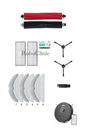 اکسسوری جاروبرقی مشکی Roboclinic - کد 926947691