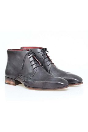 بوت / نیم بوت مشکی مردانه پاشنه تخت Butik - کد 926949433