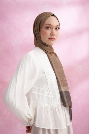 شال رنگی زنانه ابریشم ARMANDA - کد 926946734