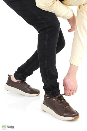 کفش کژوال قهوه ای مردانه چرم خالص MARCOMEN - کد 926959783