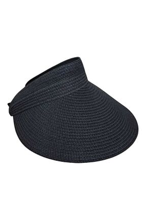 کلاه مشکی زنانه حصیر Aware Time - کد 926970497