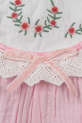 سرهمی صورتی بچه گانه پنبه ای Motebarn Wear - کد 927004696