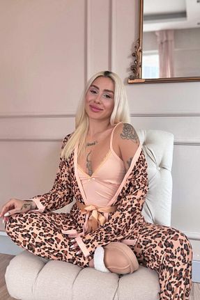 ست لباس راحتی رنگی زنانه ساده Pijamaevi - کد 926976513