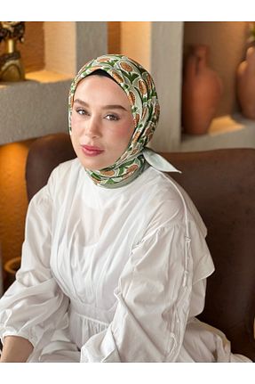 روسری سبز İpek Tivil Modakaşmir - کد 926997507