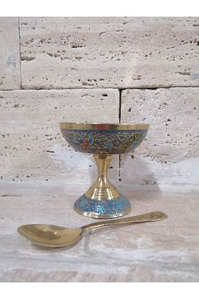 کاسه و بشقاب دکوراتیو زرد Kentdekor - کد 906399527