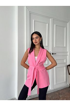 کت بژ زنانه Blazer mydukkan.co - کد 927037120