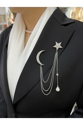 سنجاق سینه زنانه فلزی Fatma yaşar - کد 194784191