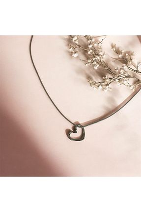 گردنبند استیل ( فولاد ) زنانه استیل ضد زنگ Perle Norie - کد 921600355