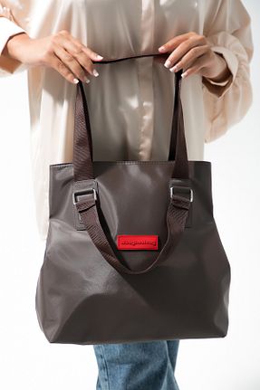 کیف دوشی قهوه ای زنانه پارچه ای Baghashtag - کد 762371576