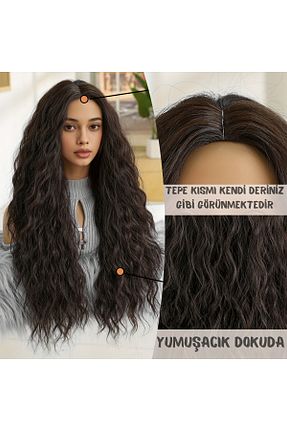 کلاه گیس قهوه ای Fenomen Peruk - کد 927119394