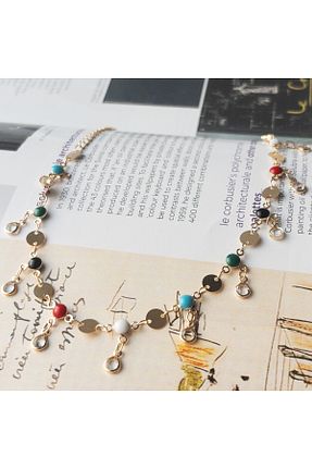 خلخال جواهر طلائی زنانه فلزی Siya Silver - کد 836895313
