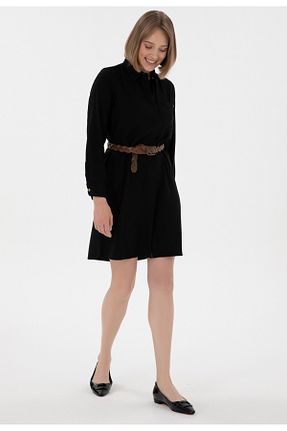 لباس مشکی زنانه بافتنی U.S. Polo Assn. - کد 927124669