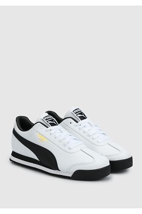 کفش پیاده روی سفید زنانه چرم اصل Puma - کد 813431222