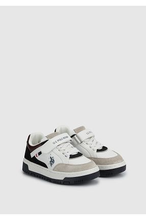 کفش اسنیکر سفید مردانه چرم مصنوعی U.S. Polo Assn. - کد 847200641