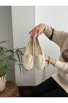 دمپائی بژ زنانه پلی اورتان Behtah Kundura - کد 927231293