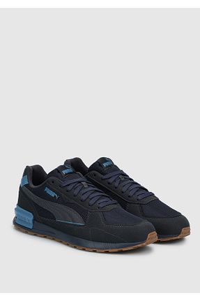 کفش اسنیکر بنفش مردانه بند دار Puma - کد 842041921