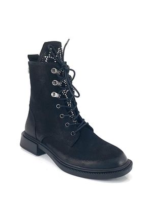 بوت / نیم بوت مشکی زنانه نبوک Venüs - کد 343450710