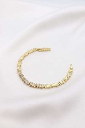 دستبند استیل (فولاد) زرد استیل ضد زنگ Brillo - کد 927156105