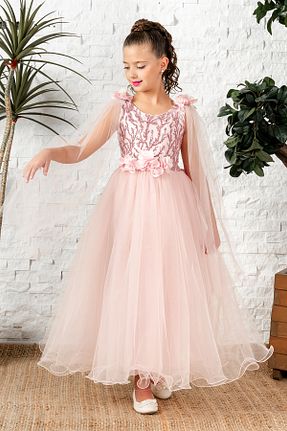 لباس صورتی بچه گانه بافتنی happyTekstil - کد 927234202