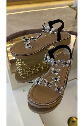 دمپائی مشکی زنانه چرم مصنوعی KRISTE BELL - کد 927161092