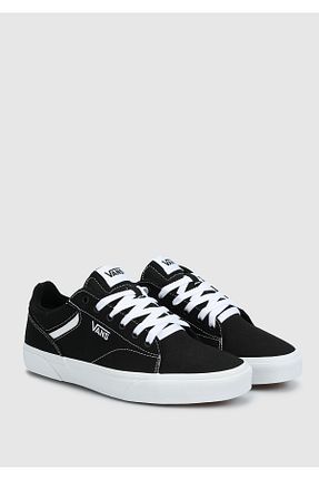 کفش اسنیکر مشکی زنانه بند دار Vans - کد 36547495