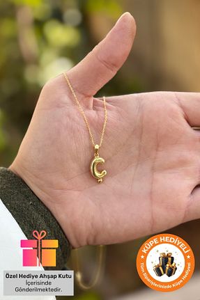 گردنبند نقره طلائی زنانه 925 عیار Lucente Jewellery - کد 863207701