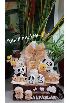 هدیه کودک قهوه ای بچه گانه Tutkulu renkler - کد 882756661