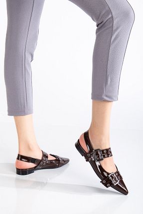بابت قهوه ای زنانه چرم مصنوعی MS SUGAR SHOES - کد 927176121