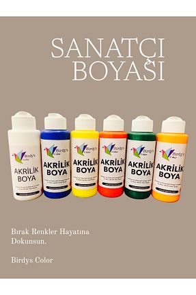 رنگ اکریلیک رنگی Birdys Color - کد 885153680