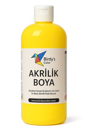 رنگ اکریلیک زرد Birdys Color - کد 887634104