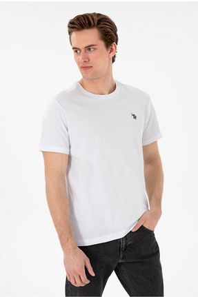 تیشرت سفید مردانه رگولار U.S. Polo Assn. - کد 927186526