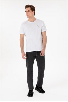 تیشرت سفید مردانه رگولار U.S. Polo Assn. - کد 927186526