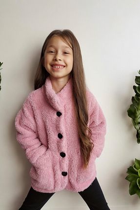 کت صورتی بچه گانه رگولار QUB CLUB - کد 782488529