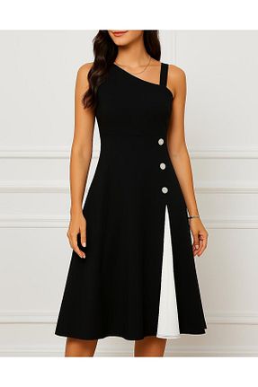 لباس مشکی زنانه بافتنی Butikdolabın - کد 924259015
