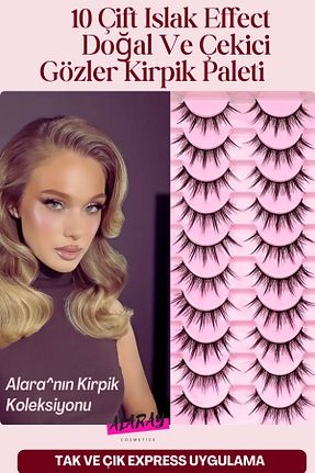 مژه مصنوعی Uzunluk alaraycosmetics - کد 927214833
