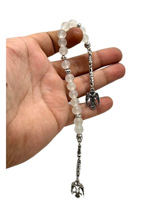 تسبیح طوسی سنگ طبیعی Han Ticarethane - کد 927221614