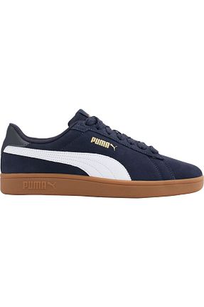 کفش اسنیکر سرمه ای مردانه چرم اصل Puma - کد 927233265