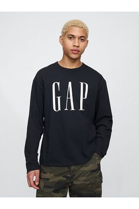 تیشرت مشکی مردانه رگولار GAP - کد 927229387