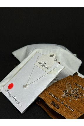 گردنبند نقره متالیک زنانه 925 عیار Değerli Gümüş - کد 927238811