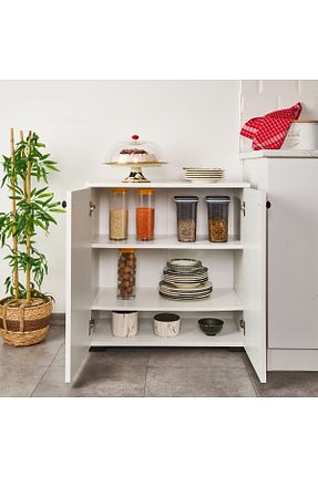 کابینت چند منظوره سفید Suntalam Eco Room - کد 898649397