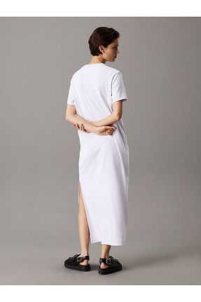 لباس سفید زنانه بافتنی Calvin Klein - کد 926372404