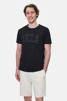 تیشرت مشکی مردانه رگولار Ucla - کد 92239125